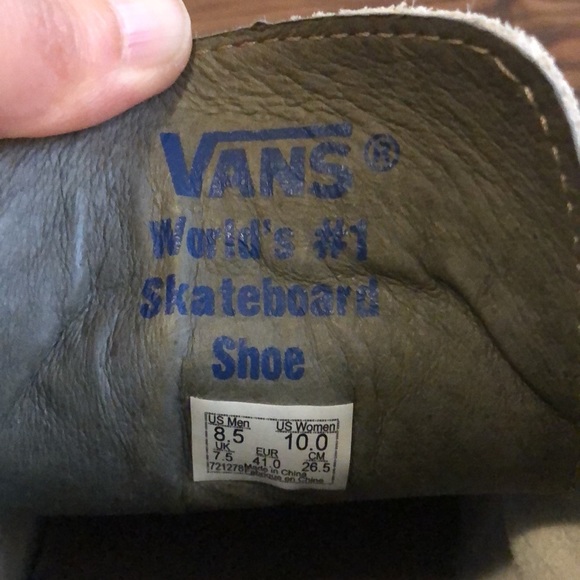 Vans x Taka Hayashi TH SK8-NOMAD LX (Nubuck/Hairy Suede) Oatmeal - Picture 11 of 14